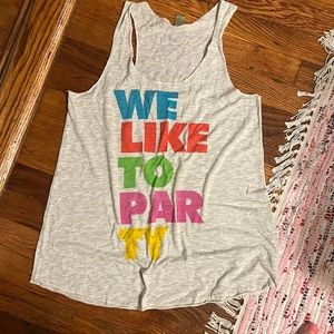 Beyoncé merch party tank top from OTR tour era XL